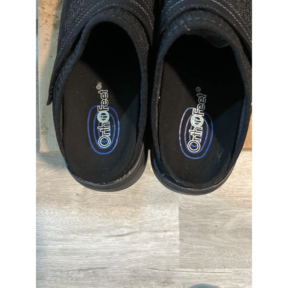 Ortho Hudson Mens Stretch  Slip On Sandals Stretch  Msrp $160